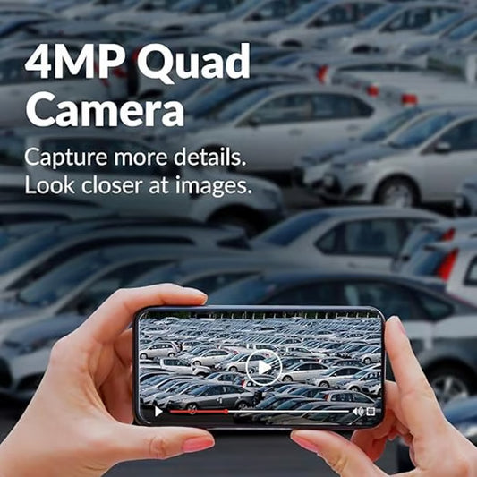 CP PLUS 4MP Wi-fi Full Color Outdoor Smart Security Camera