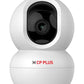 CP PLUS 2MP Full HD Wi-fi CCTV Camera | 360°View PT Camera | Motion Tracking | Cloud Monitoring | 2-Way Talk, Night Vision| Support SD Card (Up to 256 GB) | Privacy Mode - CP-E28A