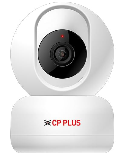 CP-Plus 3MP P33 Smart Wi-fi PT CCTV Camera | 360° & Full HD Home Security | Full Color Night Vision | 2-Way Talk | Advanced Motion Tracking | SD Card Support (Upto 256GB) | IR Distance 20Mtr | EZ-P33