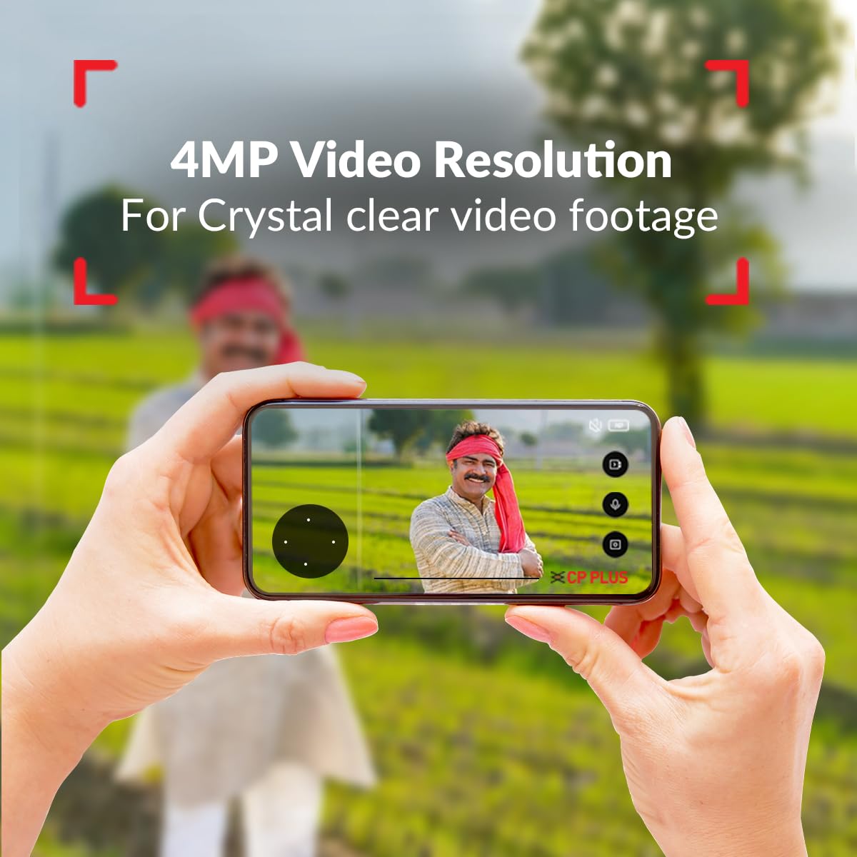 CP Plus 4MP 2K QHD 4G Outdoor PT Solar Camera | Built-in Battery Support | Two Way Talk | PIR Motion Detection Alerts | Full Color Night Vision | SD Card (Up to 256 GB) CP-Z44R