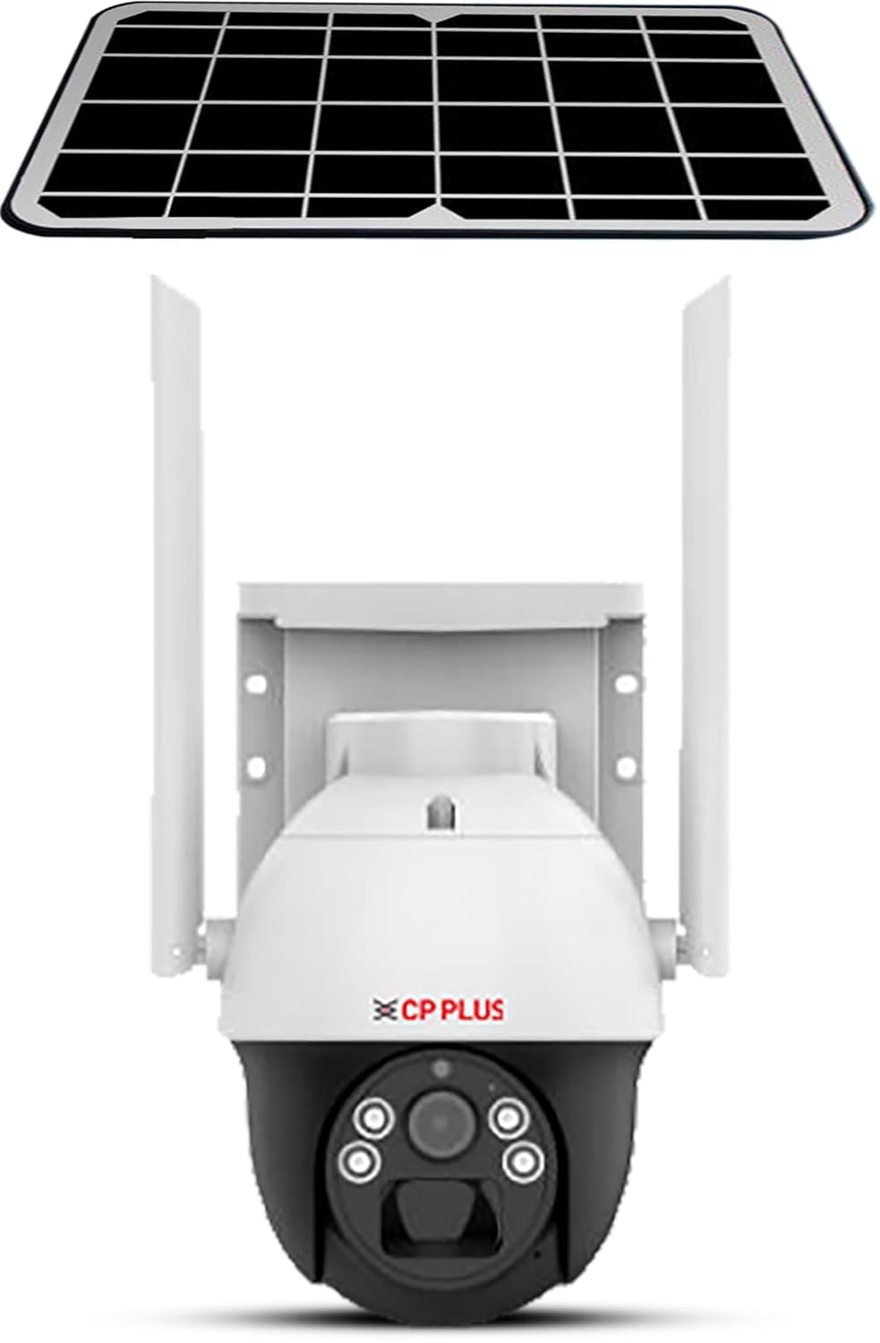 CP Plus 4MP 2K QHD 4G Outdoor PT Solar Camera | Built-in Battery Support | Two Way Talk | PIR Motion Detection Alerts | Full Color Night Vision | SD Card (Up to 256 GB) CP-Z44R
