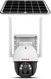 CP Plus 4MP 2K QHD 4G Outdoor PT Solar Camera | Built-in Battery Support | Two Way Talk | PIR Motion Detection Alerts | Full Color Night Vision | SD Card (Up to 256 GB) CP-Z44R