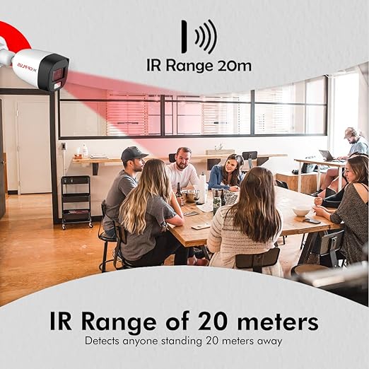 CP PLUS 2.4MP Full Color Guard+ Bullet Outdoor Security Camera | 3.6 mm Fixed Lens | Support Full-Color Starlight | Max 30fps at 2.4MP | Illumination Range of 20 Mtrs, IP67 - CP-GPC-TA24PL2-SE-0360