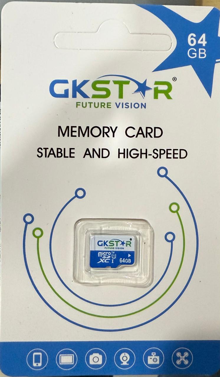 GKSTAR 64 GB Memory Card