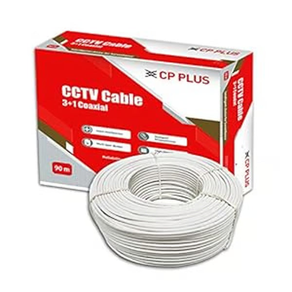 CCTV Cable 3+1 Coaxial