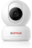 CP PLUS 3 MP Full HD Smart Wi-Fi CCTV Home Security Camera | 360° with Pan Tilt | View & Talk | Motion Alert | Night Vision | SD Card (Up to 128 GB), Alexa & Google Support Camera EZ-P33
